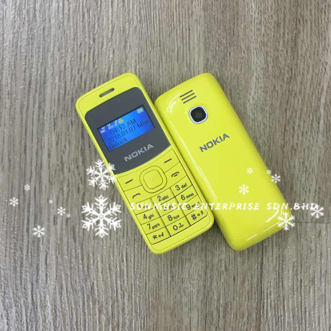 (Yellow)NOKIA 8110 Super mini Body Wireless Bluetooth Dialer Phone(Ready Stock)